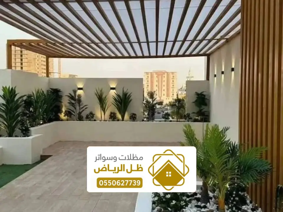 تركيب برجولات خشب في الرياض